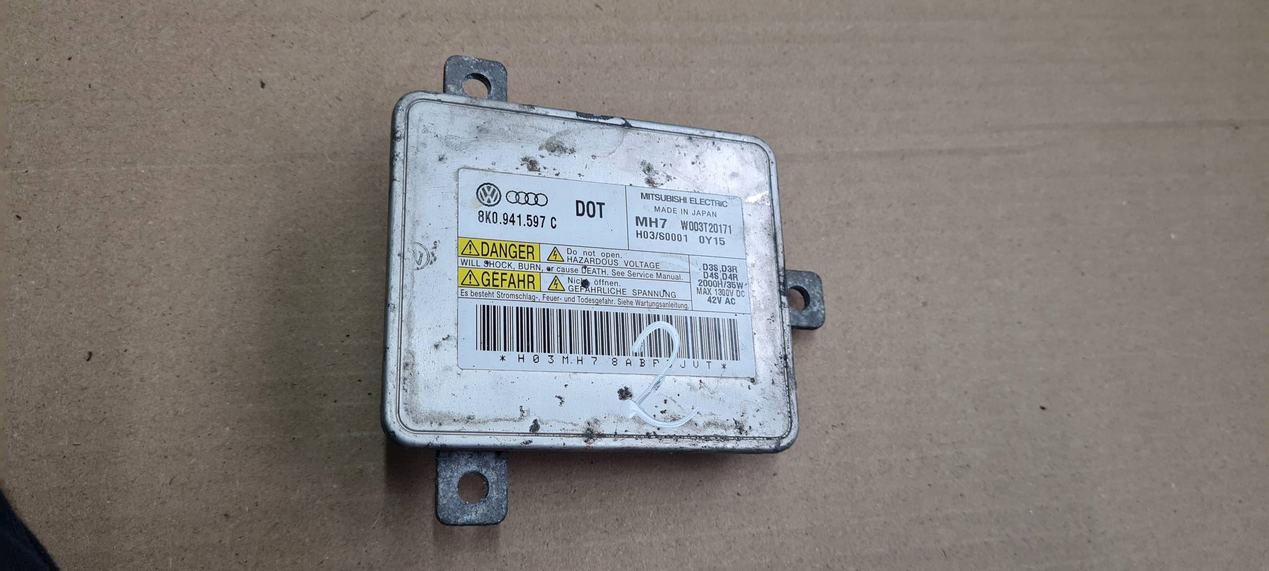 A6 C6 LIFT control unit lights module 8K0941597C A6 C7 A4 B8 A5