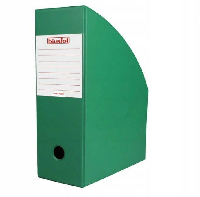 

Pojemnik Na Dokumenty Czasopisma 10CM Zielony