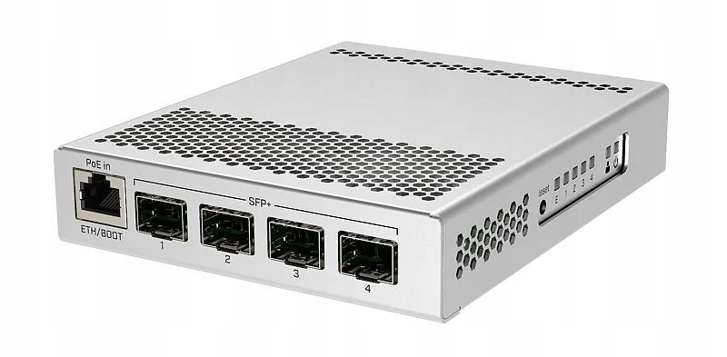 MikroTik CRS305-1G-4S+IN Spravovaný sieťový prepínač, 1x Ethernet