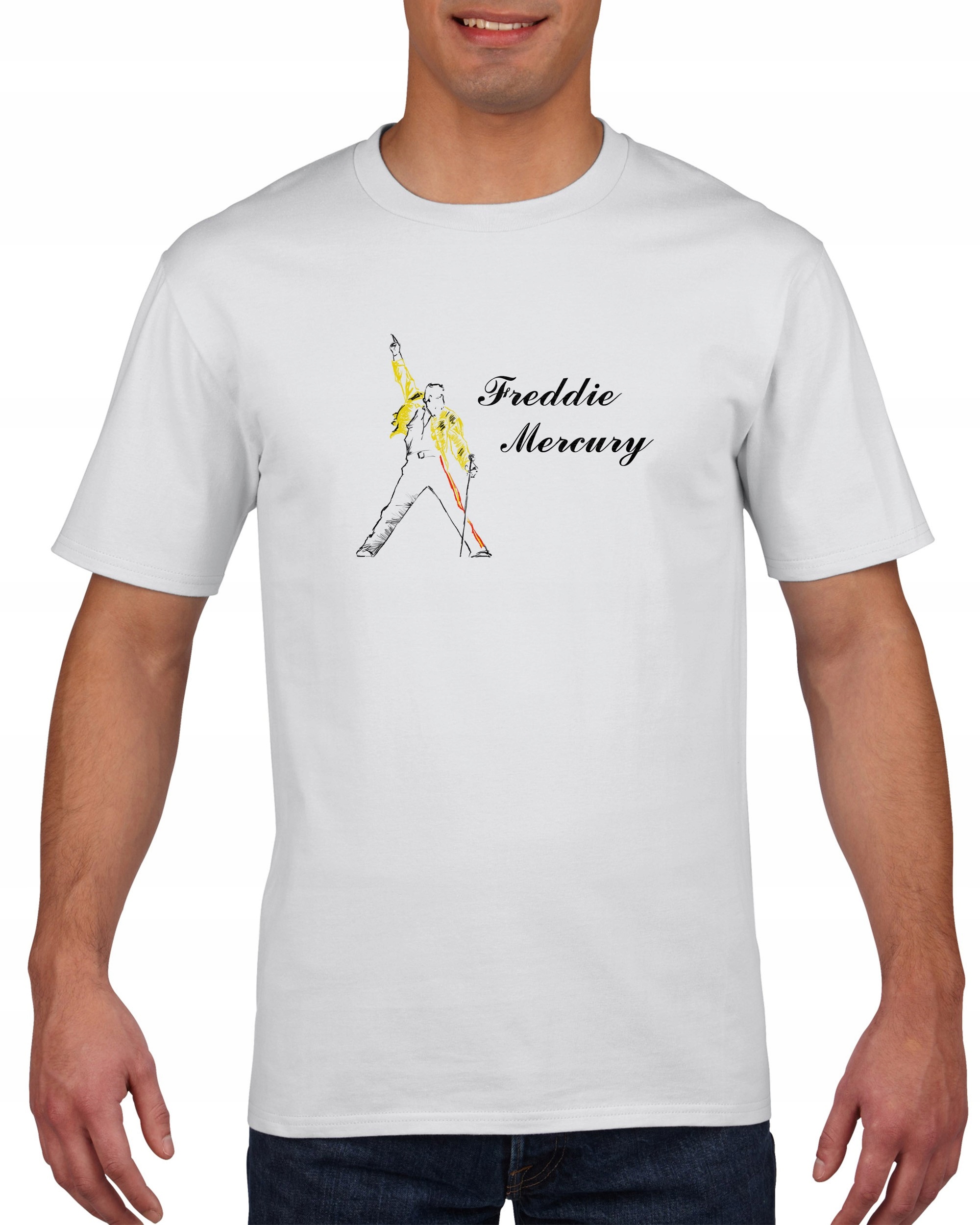 

Koszulka męska Queen Freddy Mercury M