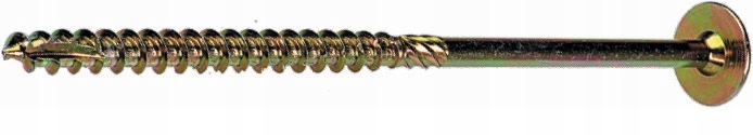 Podložkové tesařské vruty do dřeva Stalco 6 x 220 mm 100 ks