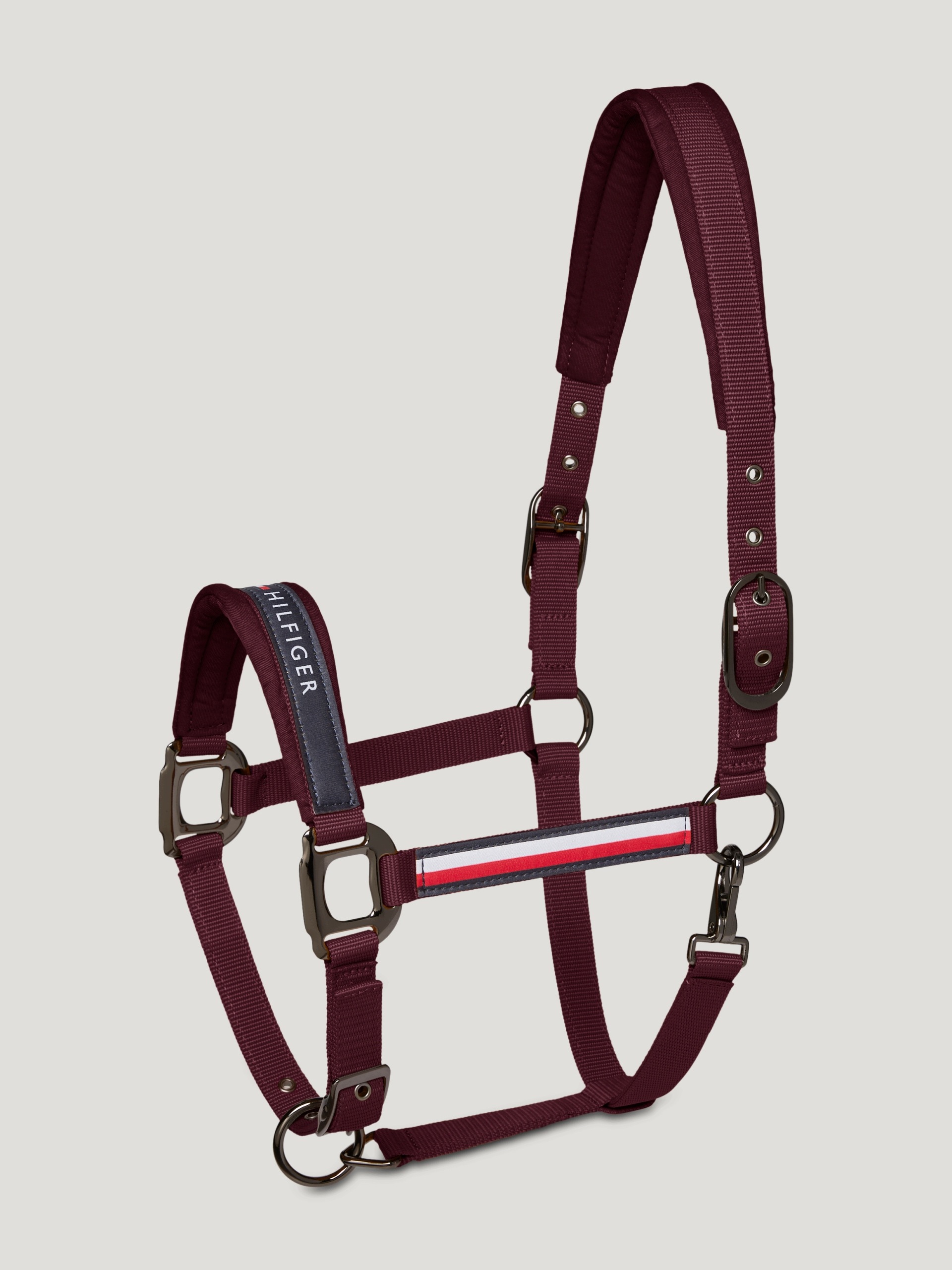 Tommy Hilfiger Equestrian uzda s vázáním Yale Burgundy Cob