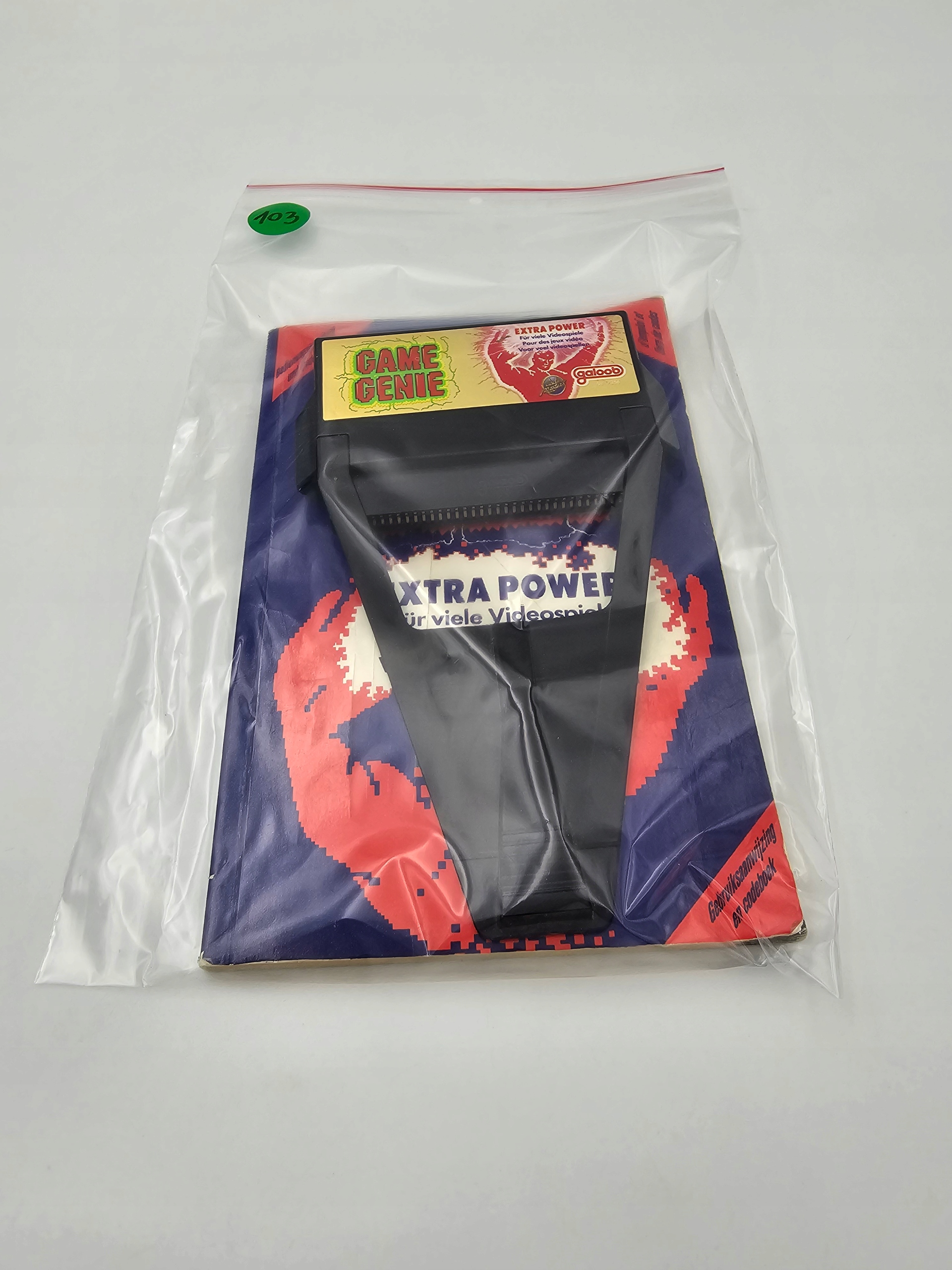 NINTENDO NES GAME GENIE + INSTRUKCJA Platforma Nintendo NES