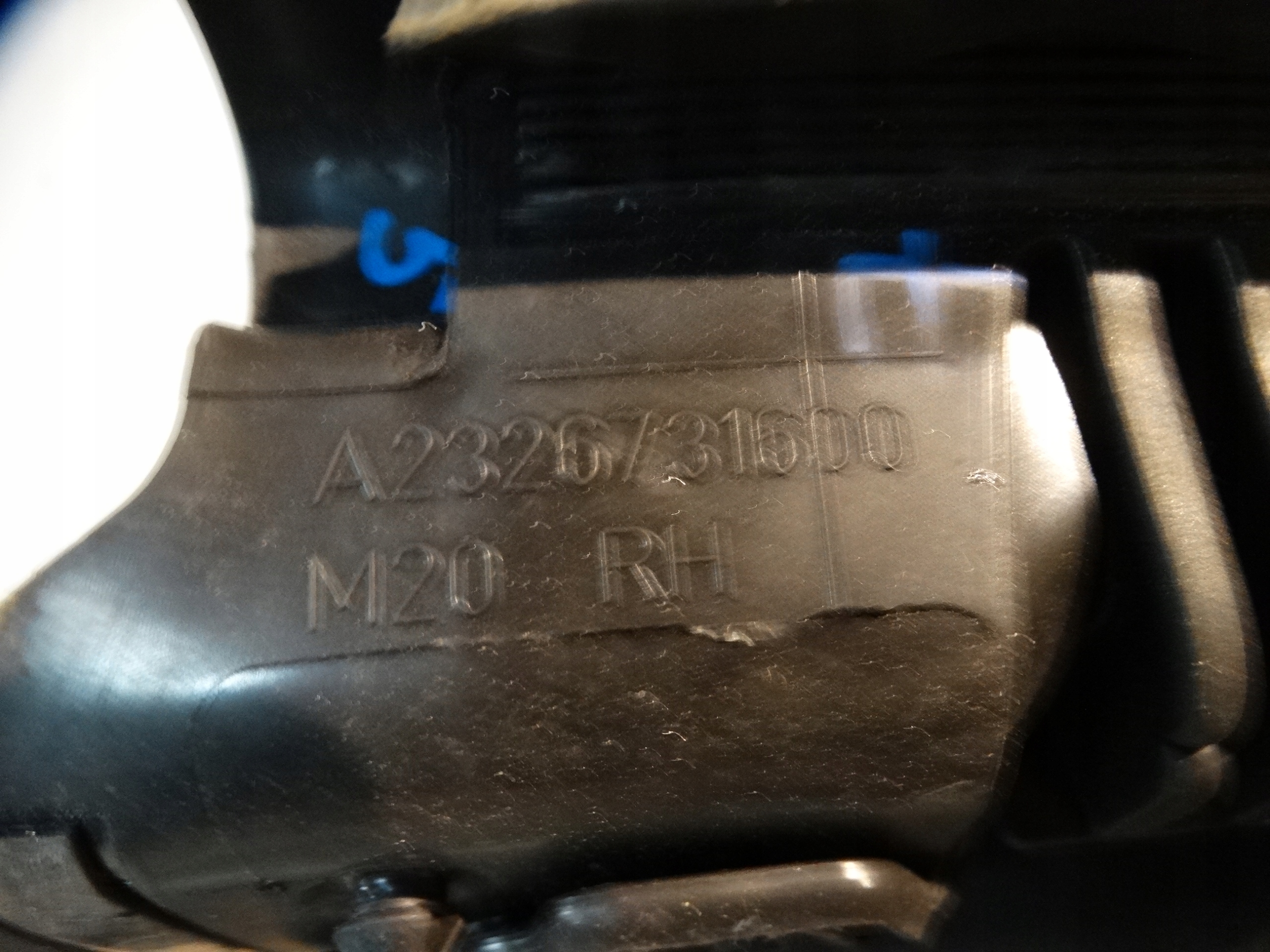 BINARIO PARAFANGO DESTRO POSTERIORE MERCEDES SL W232 1