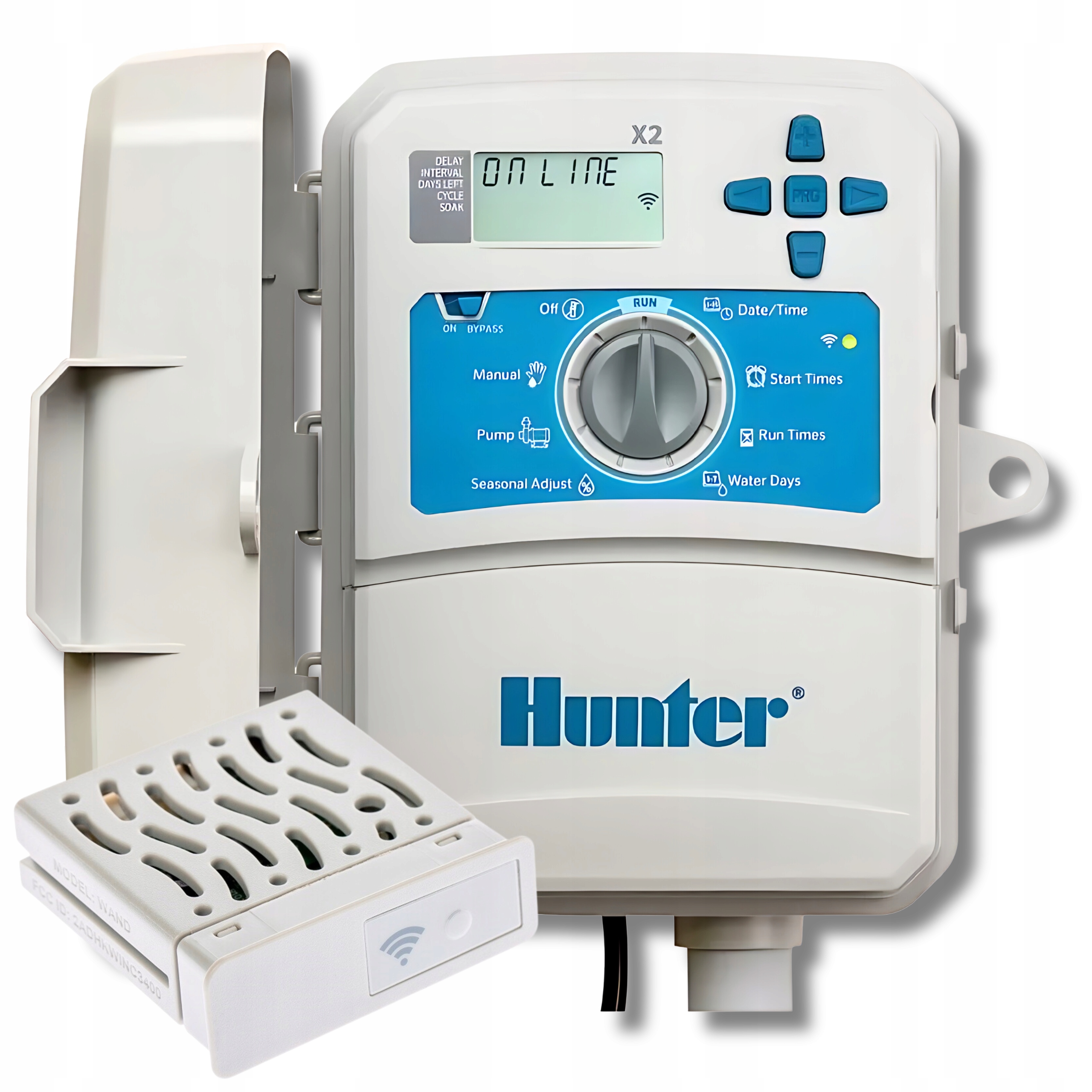 Regulátor vonkajšieho zavlažovania Hunter X2-601-E 6 sekcií Modul Wifi