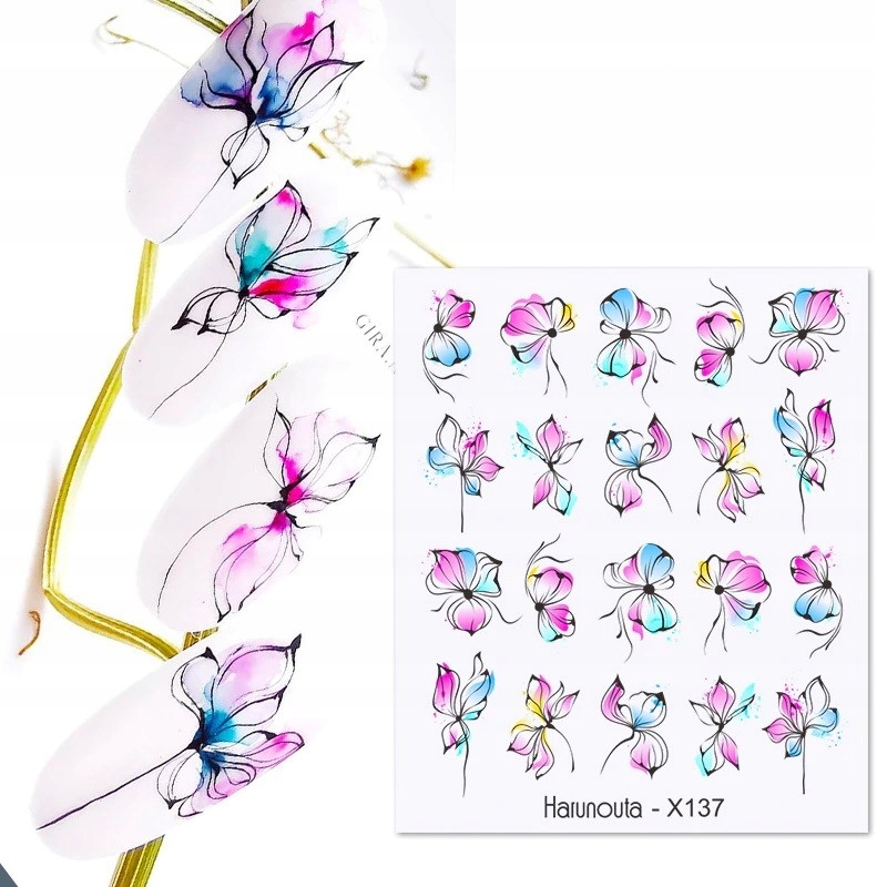 

Naklejka Wodna Na Paznokcie Naklejki