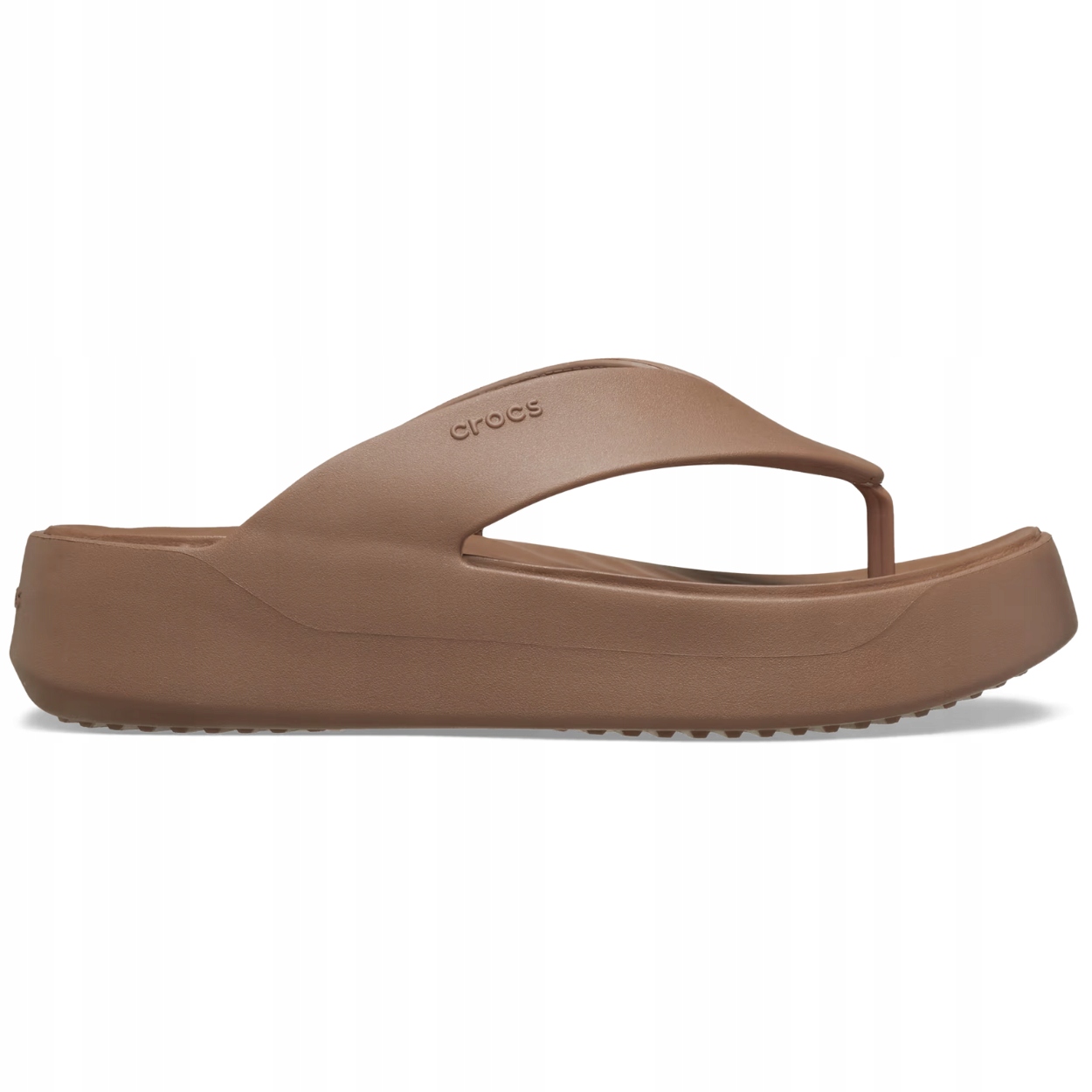 Dámské Žabky Crocs Getaway Platform Flip 209410 Béžové 41-42 W10