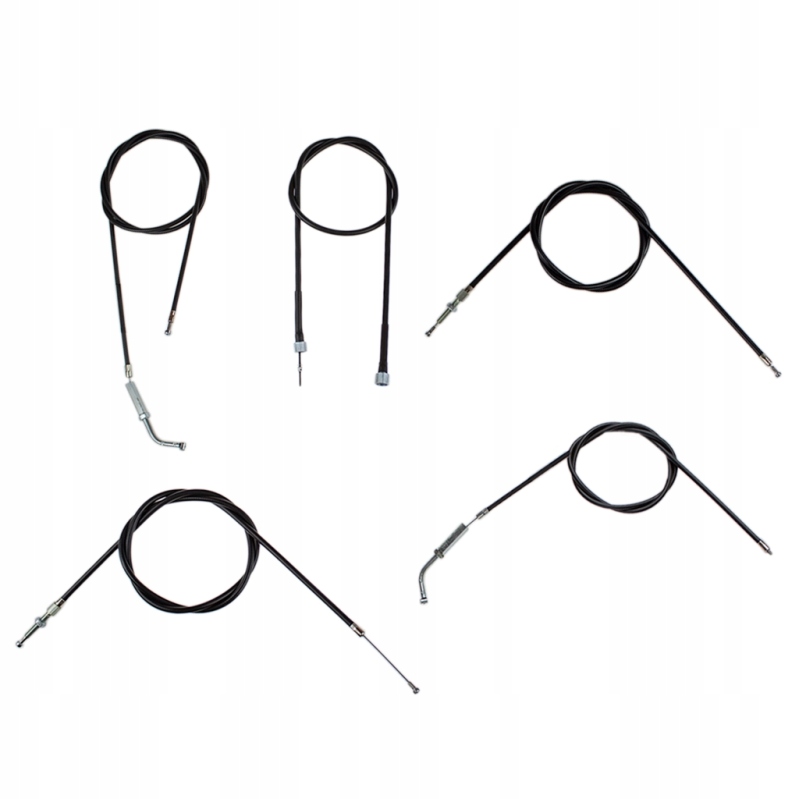 Komplet linek Romet Komar 2330 2350 2351 - czarne pancerze - PL Wzór ORG