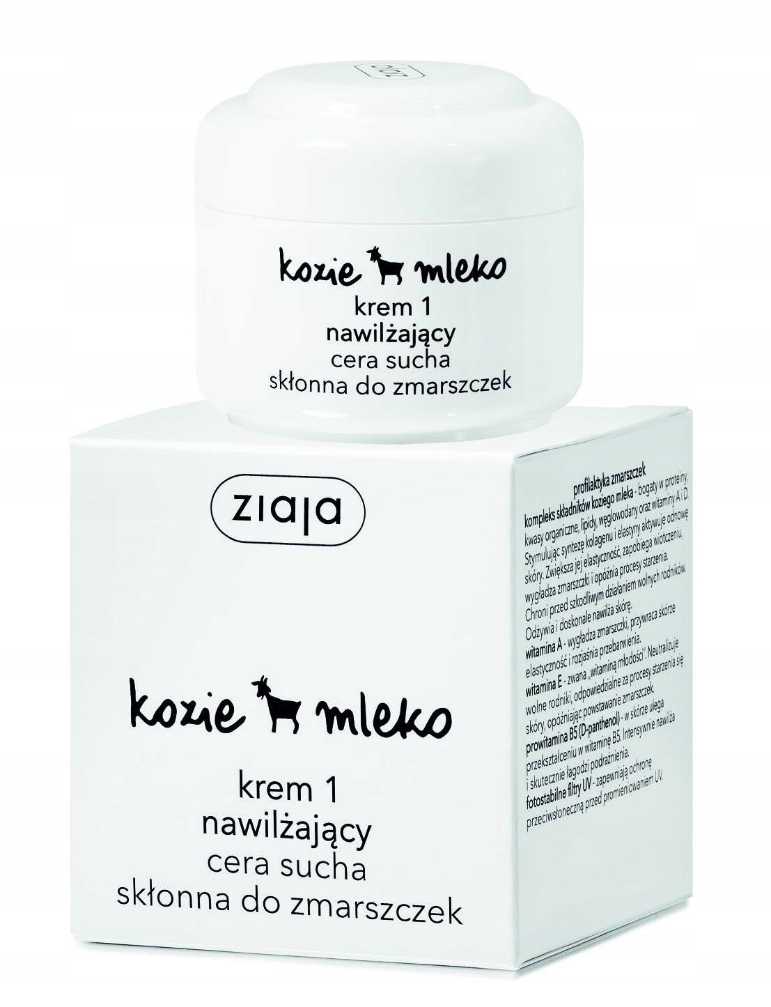 

Krem 1 nawilżanie kozie mleko Ziaja