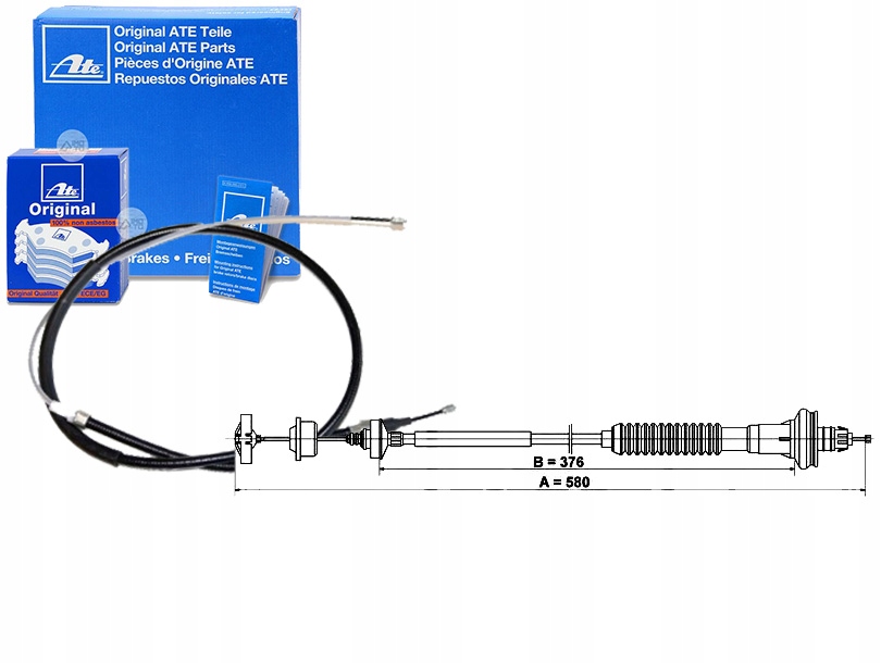Spojkové Lanko Ate 2150CK 2150EC 422856B 11