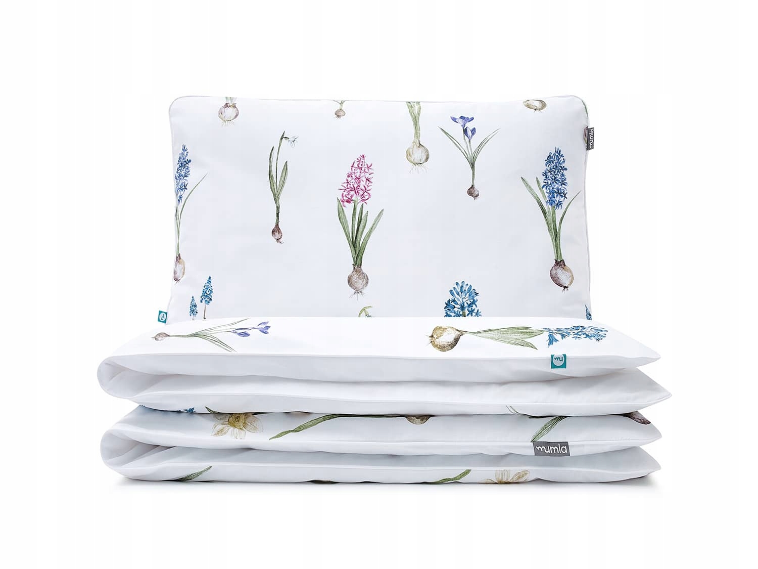 Posteľná Bielizeň Jarné kvety 220x200 cm 2x 80x70 cm Mumla