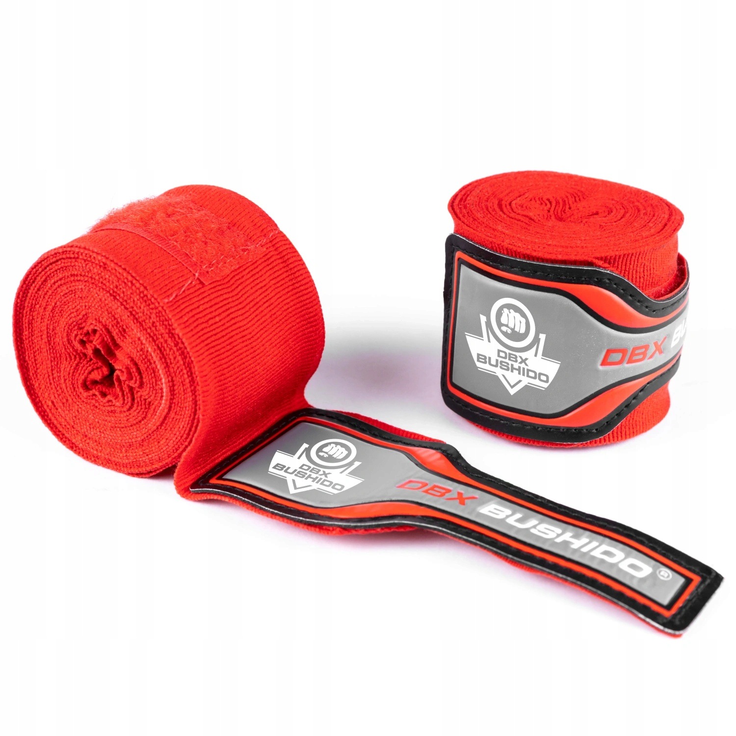 Owijki Bokserskie Elastyczne Czerwone Dbx Bushido ARH-100010-Red (4 metry)