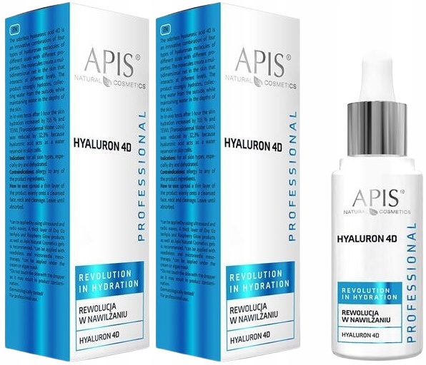 2x Apis Revoluce v hydrataci Hyaluron 4D 30 ml Rychlé a aktivní působení