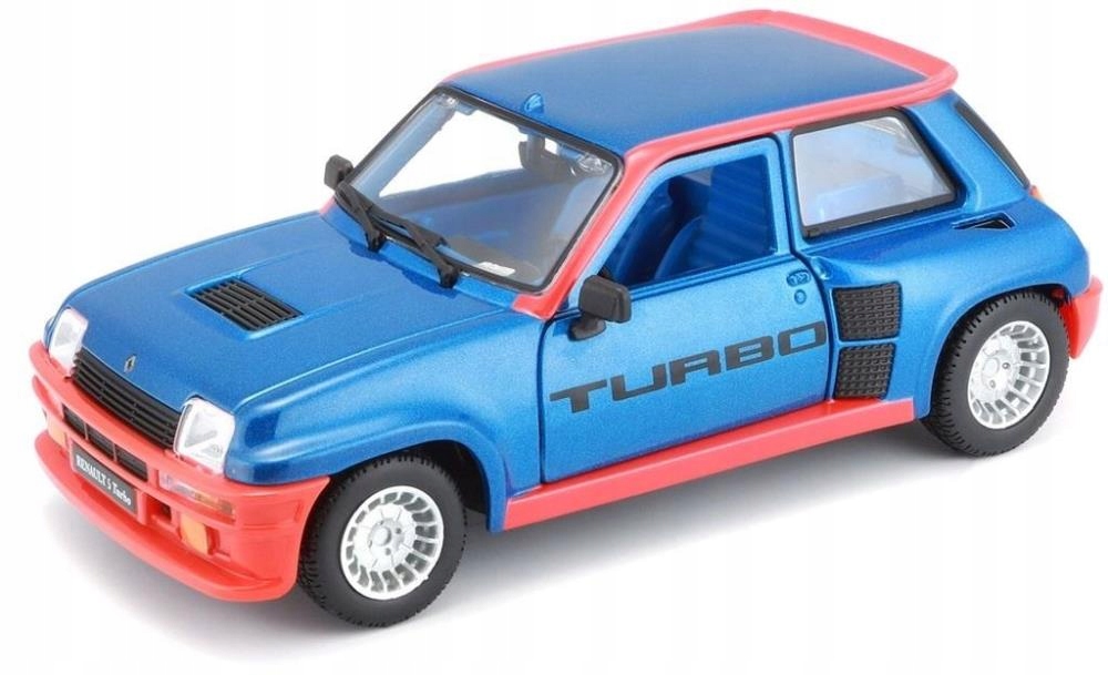 

Renault 5 Turbo Blue-red 1:24 Bburago