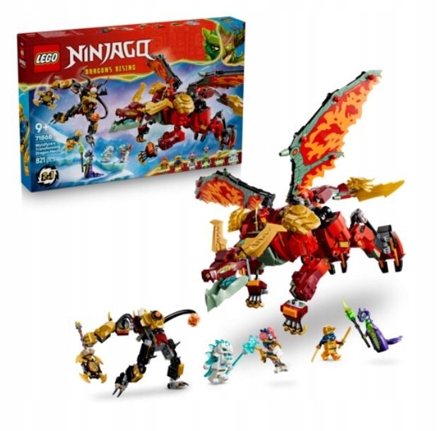 Lego(r) Ninjago 71868 Transformující se dračí mech