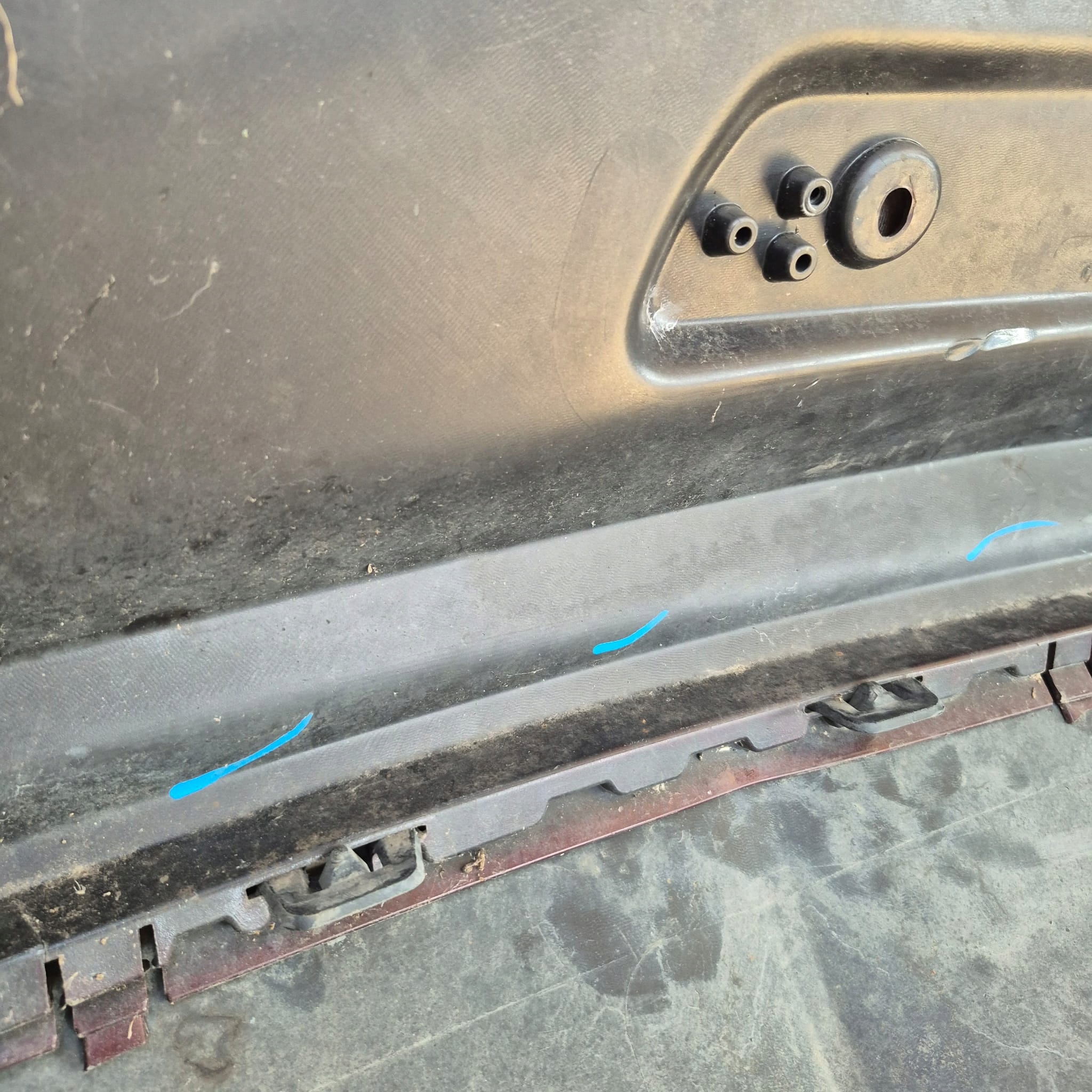OPEL CASCADA 12- bumper rear part rear PDC 13369021