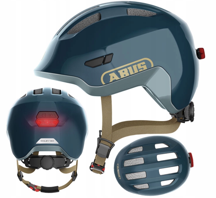 Abus Dětská přilba Smiley 3.0 Ace Led roy. modrá M