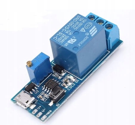 

Moduł przekaźnikiem układem czasowym impuls