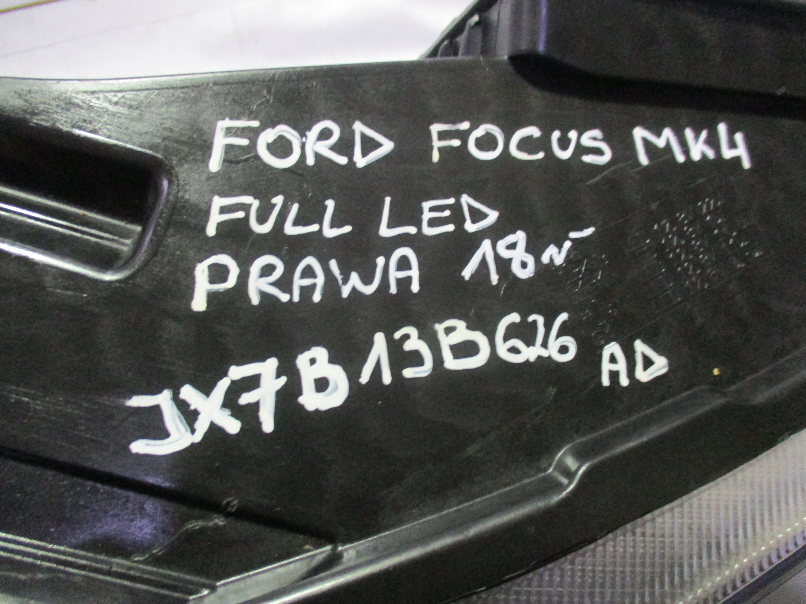 light right front front Ford Focus MK4 Full Led 18r JX7B13B626AD