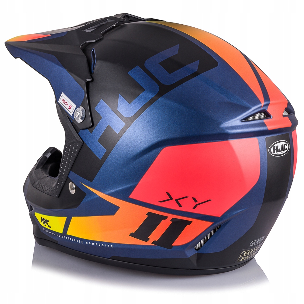 KASK MOTOCROSSOWY DLA DZIECKA HJC CL-XY II r M Waga produktu 1300 g