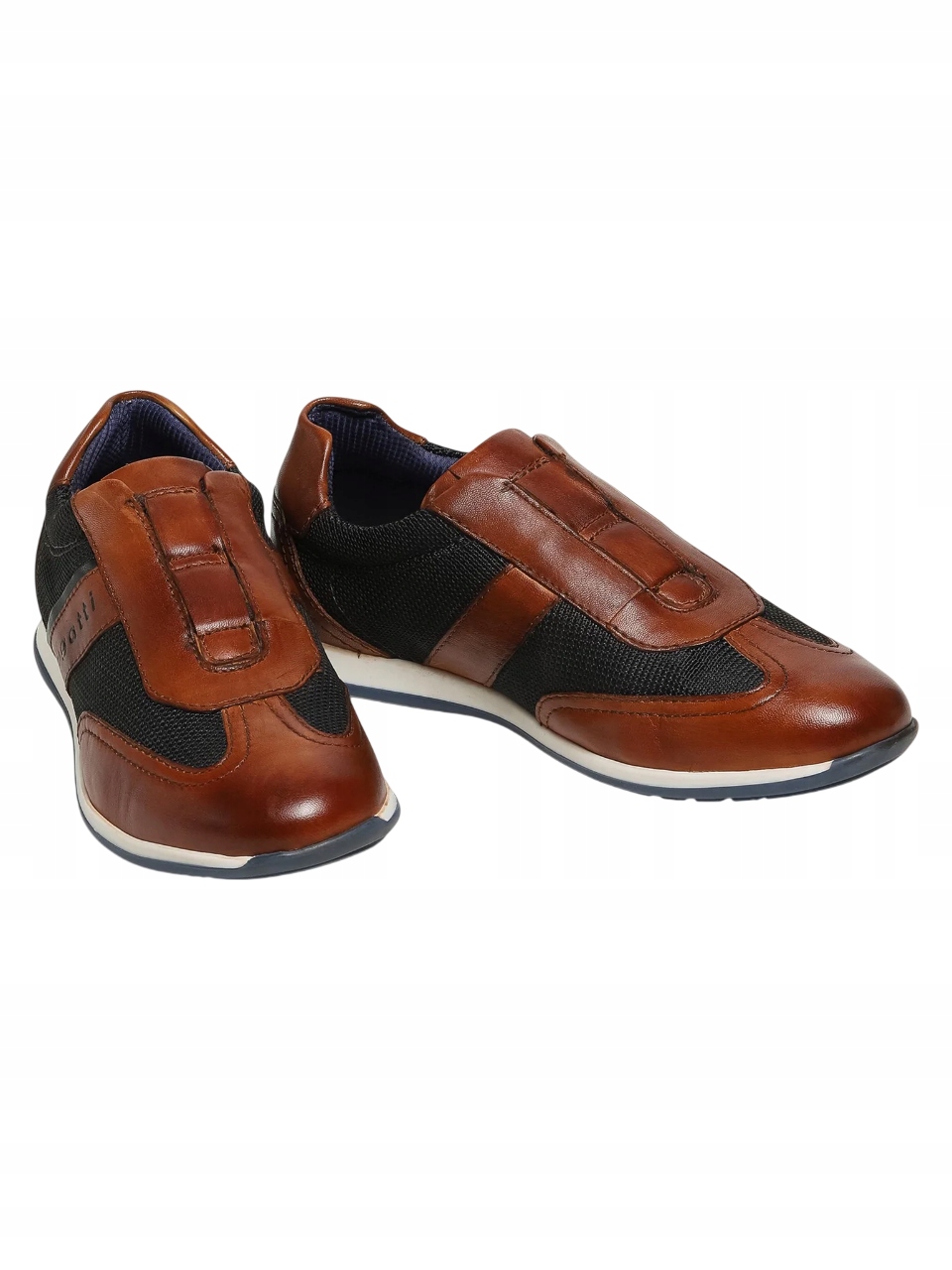 Bugatti Polobotky 311-45061-4169-634 Hnědé pánské velikost 48