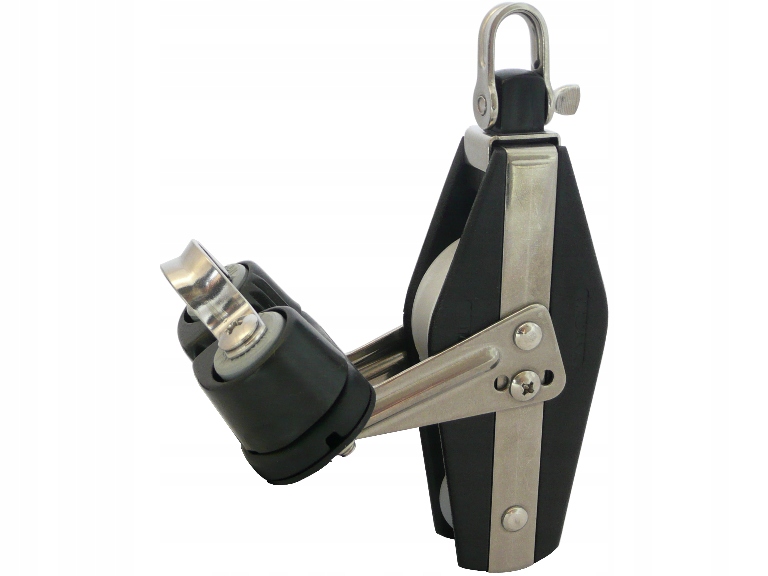 Rejs blok 57 mm dvojitý s obratlíkem a klikou