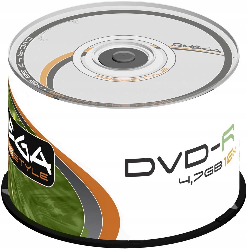 

Płyta Dvd-r Omega Freestyle 4.7 Gb cake box 50 szt