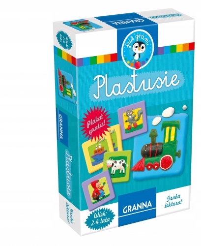 GRA EDUKACYJNA MEMO PLASTUSIE GRANNA