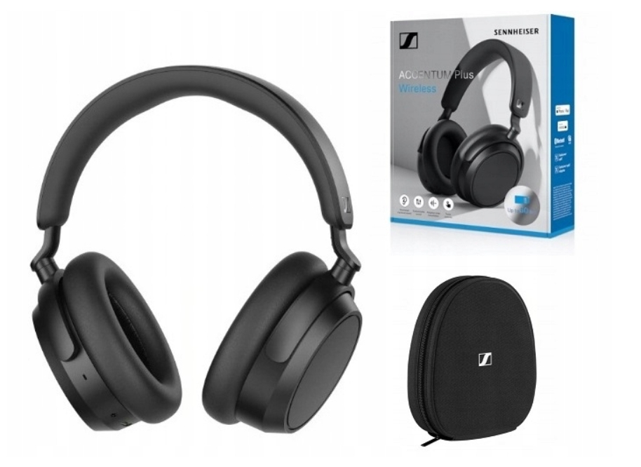 Słuchawki bezprzewodowe Sennheiser Accentum Plus Wireless Black