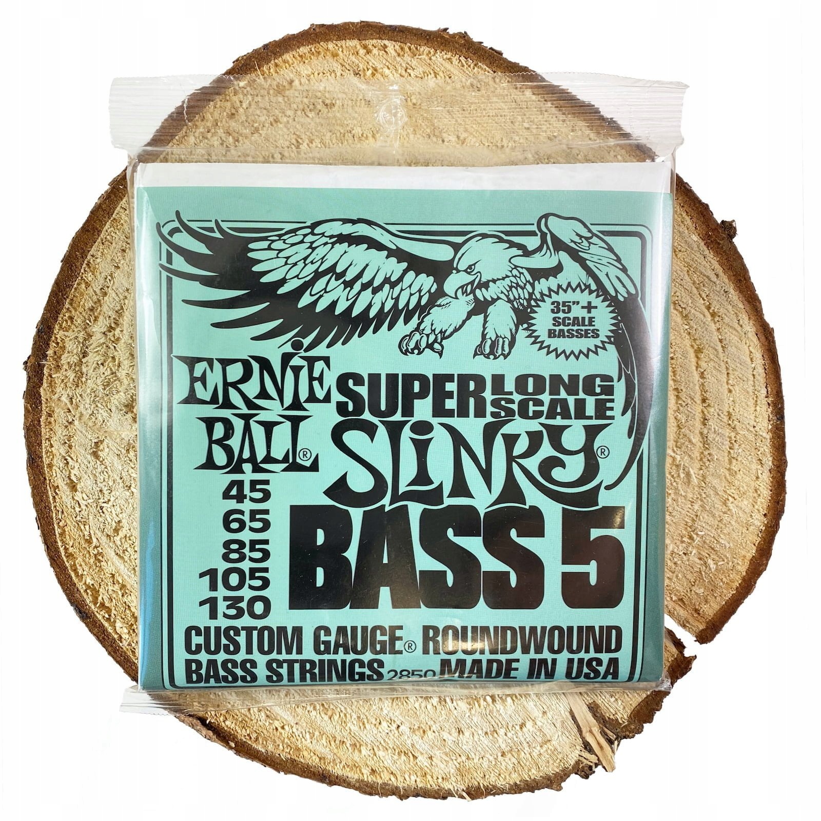 Ernie Ball Long Scale Slinky Bass 5 (struny pro 5strunnou baskytaru, tloušťka 45–130)