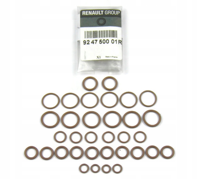 ZESTAW USZCZELEK KLIMATYZACJI RENAULT ORG REN