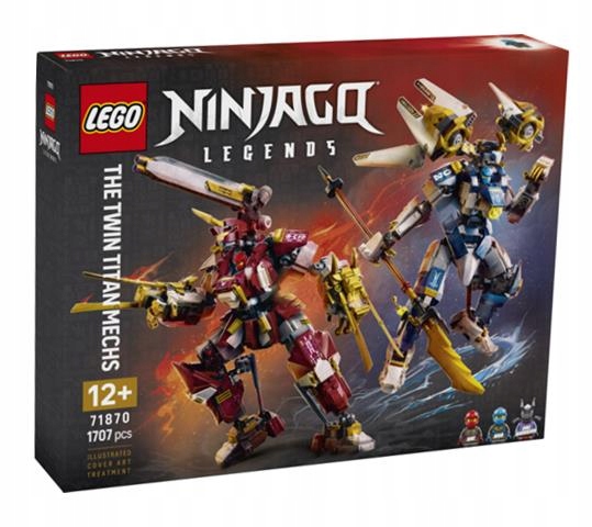 Lego(r) Ninjago 71870 Dvojité Titanové Mechy