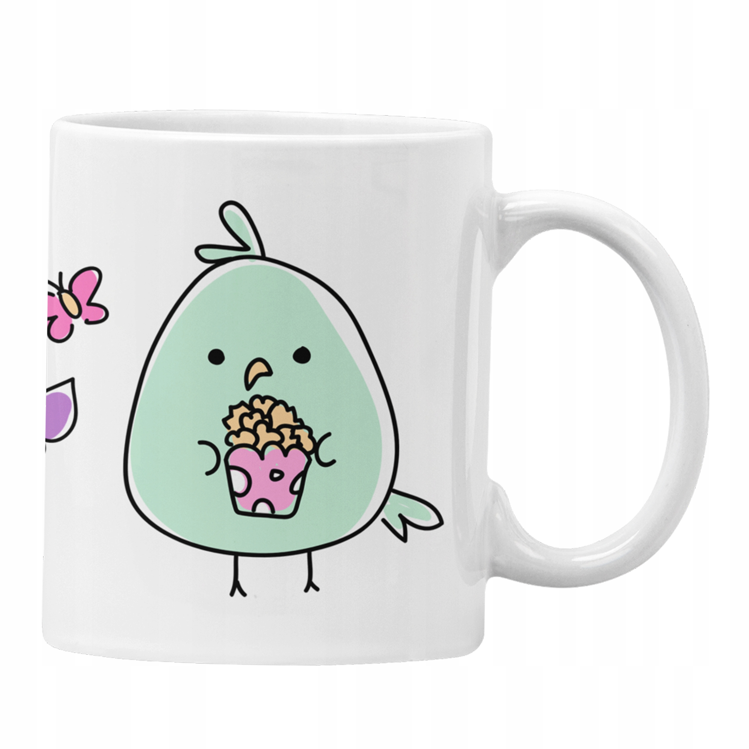 

Kubek ptak Ptaki śmieszne ptaszki