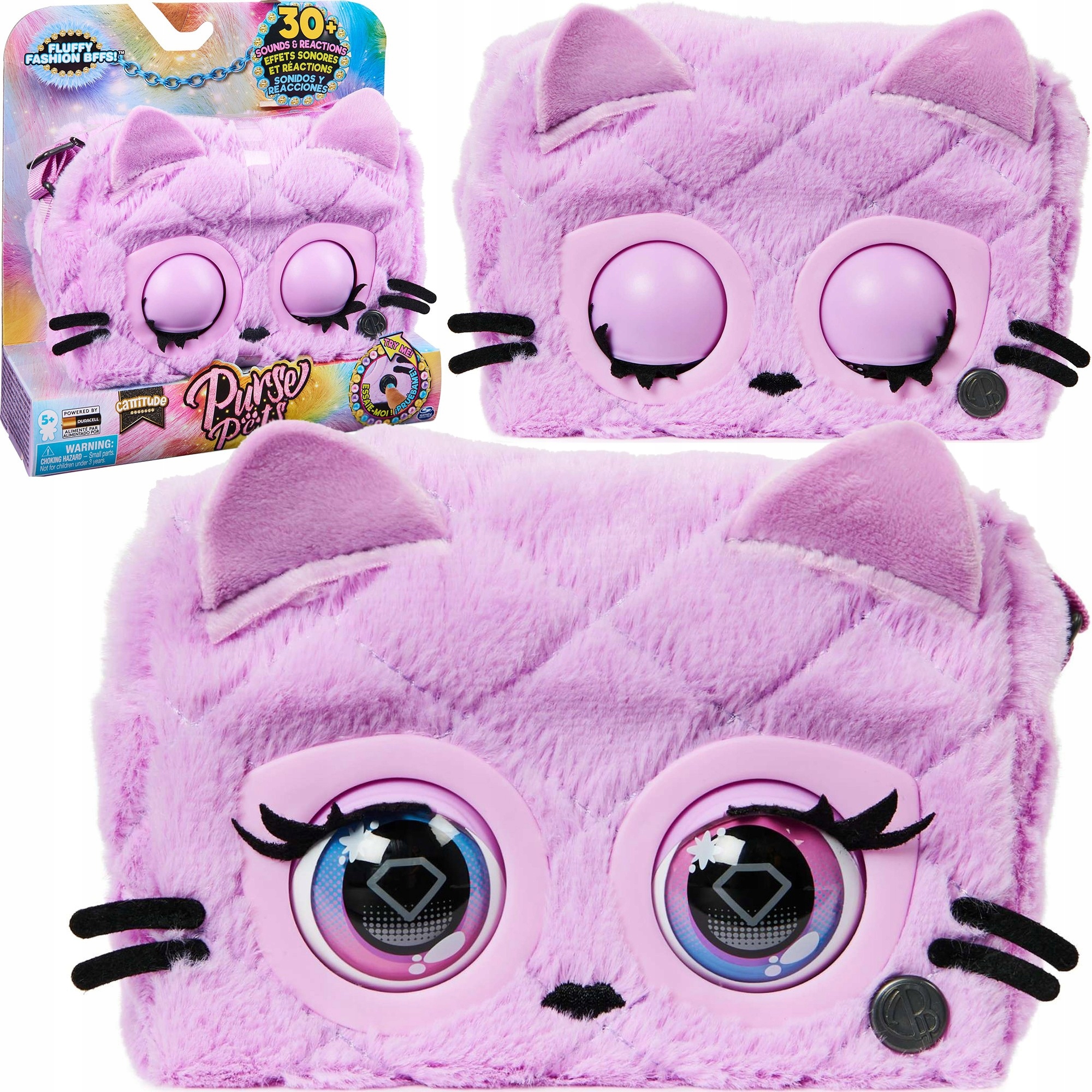 

Purse Pets Cattitude Interaktywna Torebka Kotek