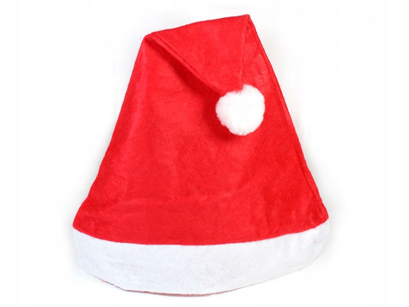 CZAPKA MIKOŁAJA ŚWIĄTECZNA MIKOŁAJKI STRÓJ 12 SZT Marka bez marki