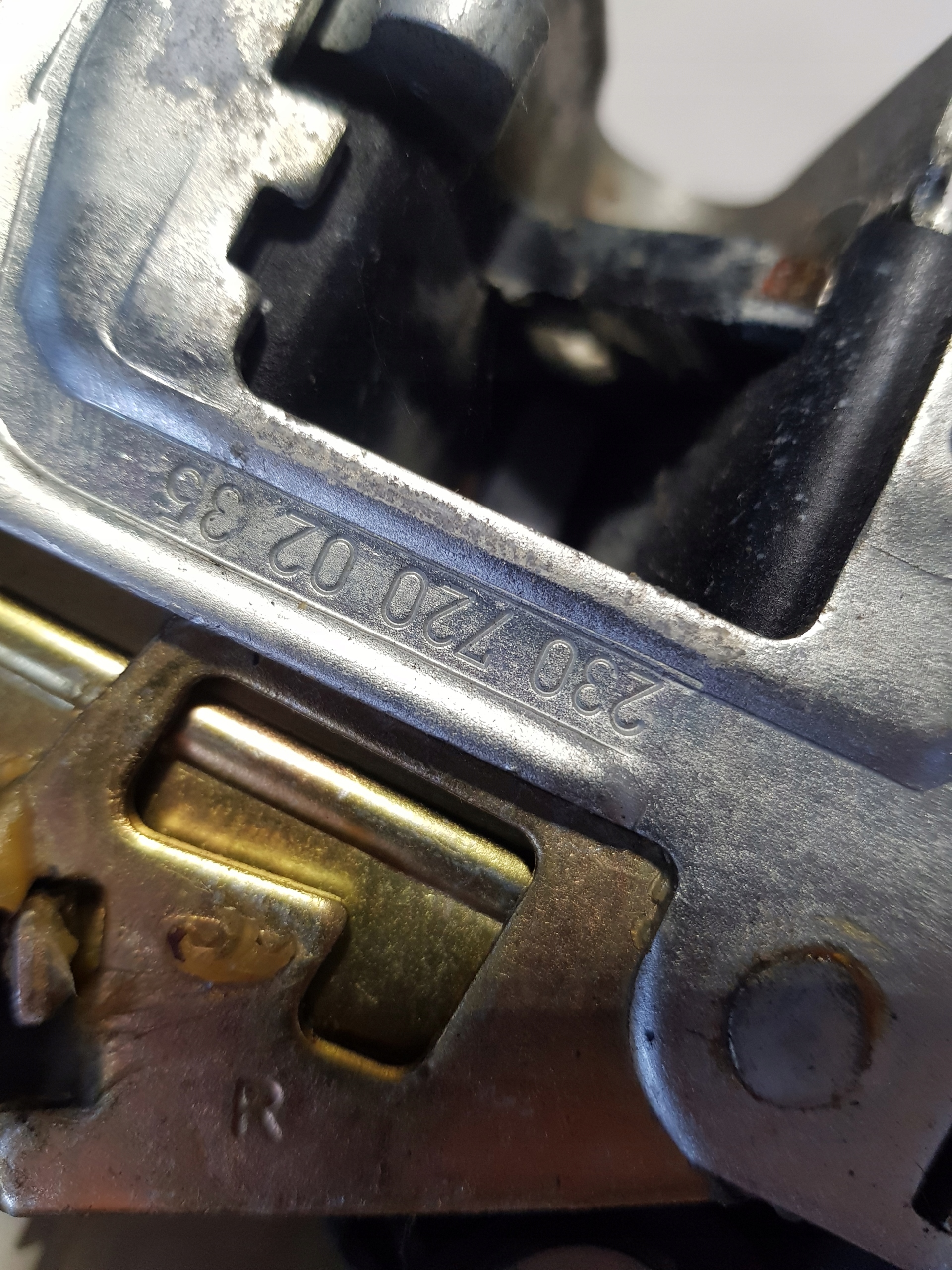 MERCEDES SL W230 R230 lock door right front UK