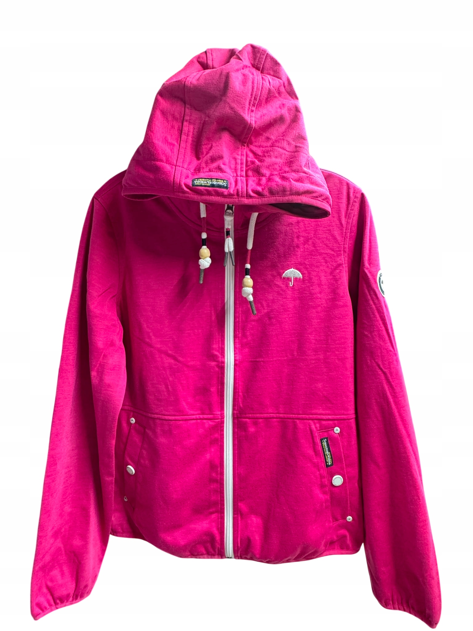 Rozepínací mikina Schmuddelwedda 34312083 L pink