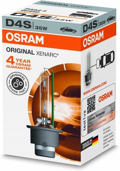 

Osram Original Xenarc Żarnik D4S 42V 35W P32D-5