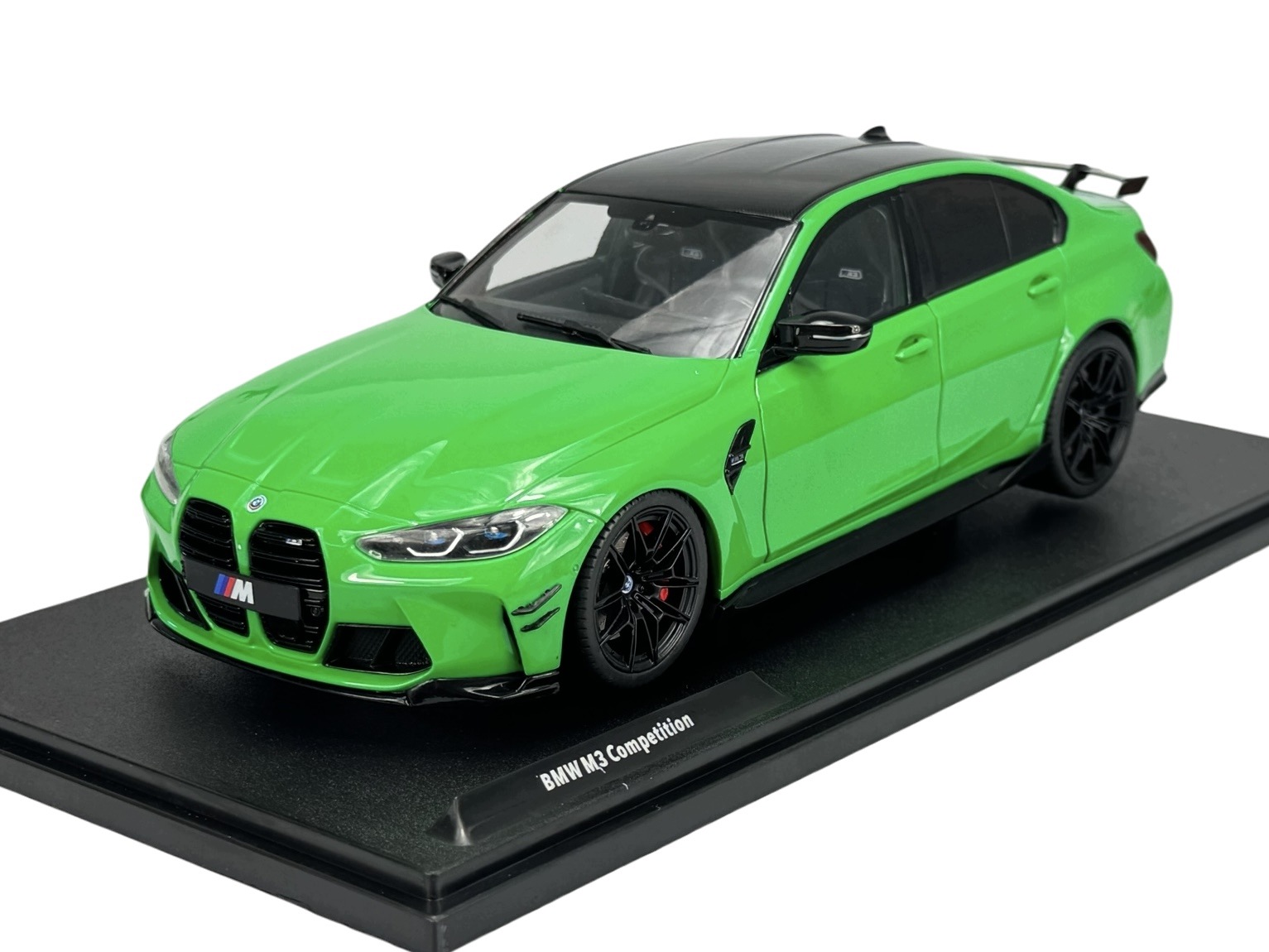 Solido 2024 Bmw M3 G80 Competition Zielony 1:18 Nowy Model Metalowy