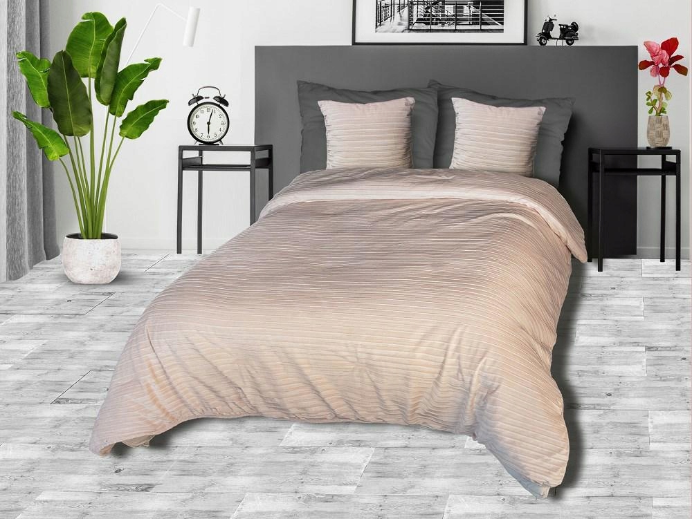 Přehoz 200x220 Venus velurová extrudovaná béžová p