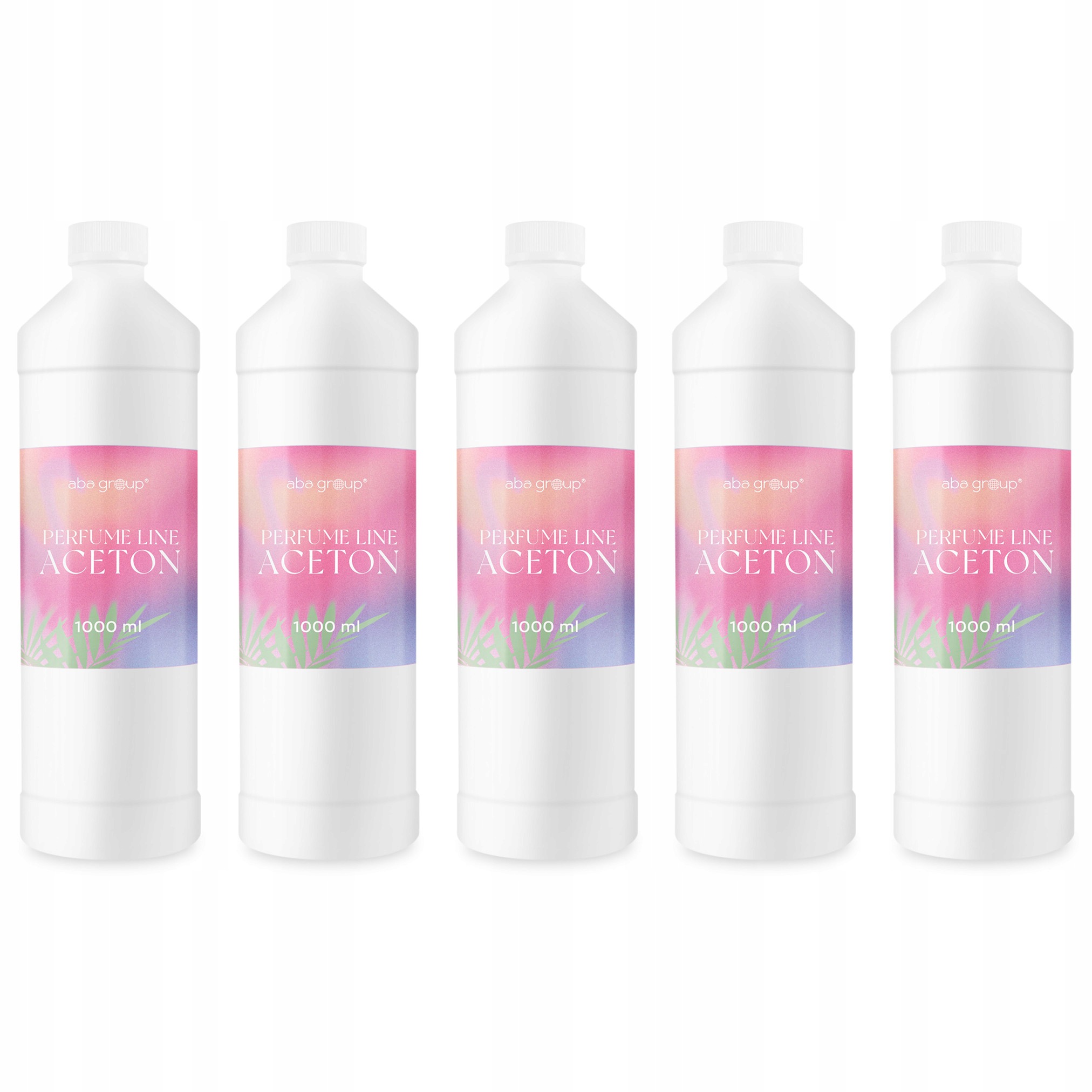Aceton Płyn Do Usuwania Lakieru Hybrydowego 5x1L Aba Group Perfume Line