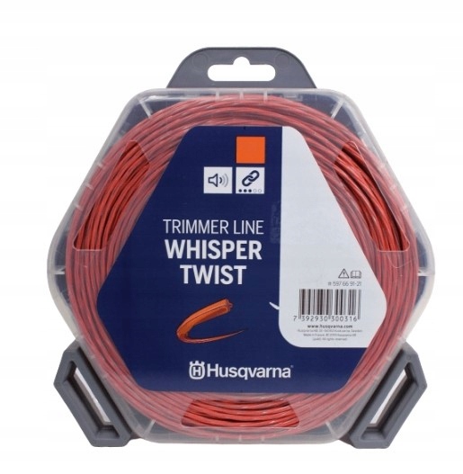 Linka Żyłka Tnąca Do Kos i Podkaszarek Whisper Twist Husqvarna 3,0mm x 48M