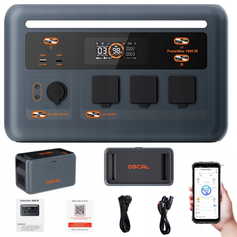 Oscal PowerMax 1800 SE 1024Wh UPS 10ms