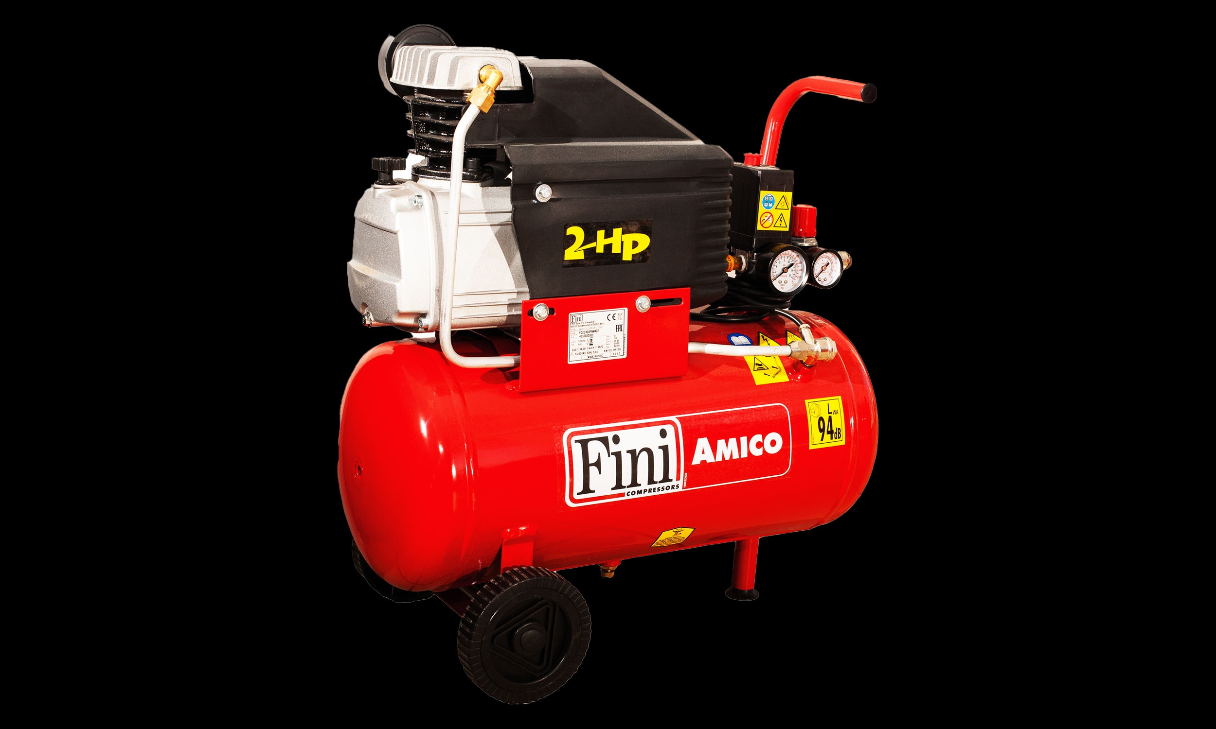 Kompresor olejowy Fini Amico 25/2400 25 l 8 bar Marka Fini