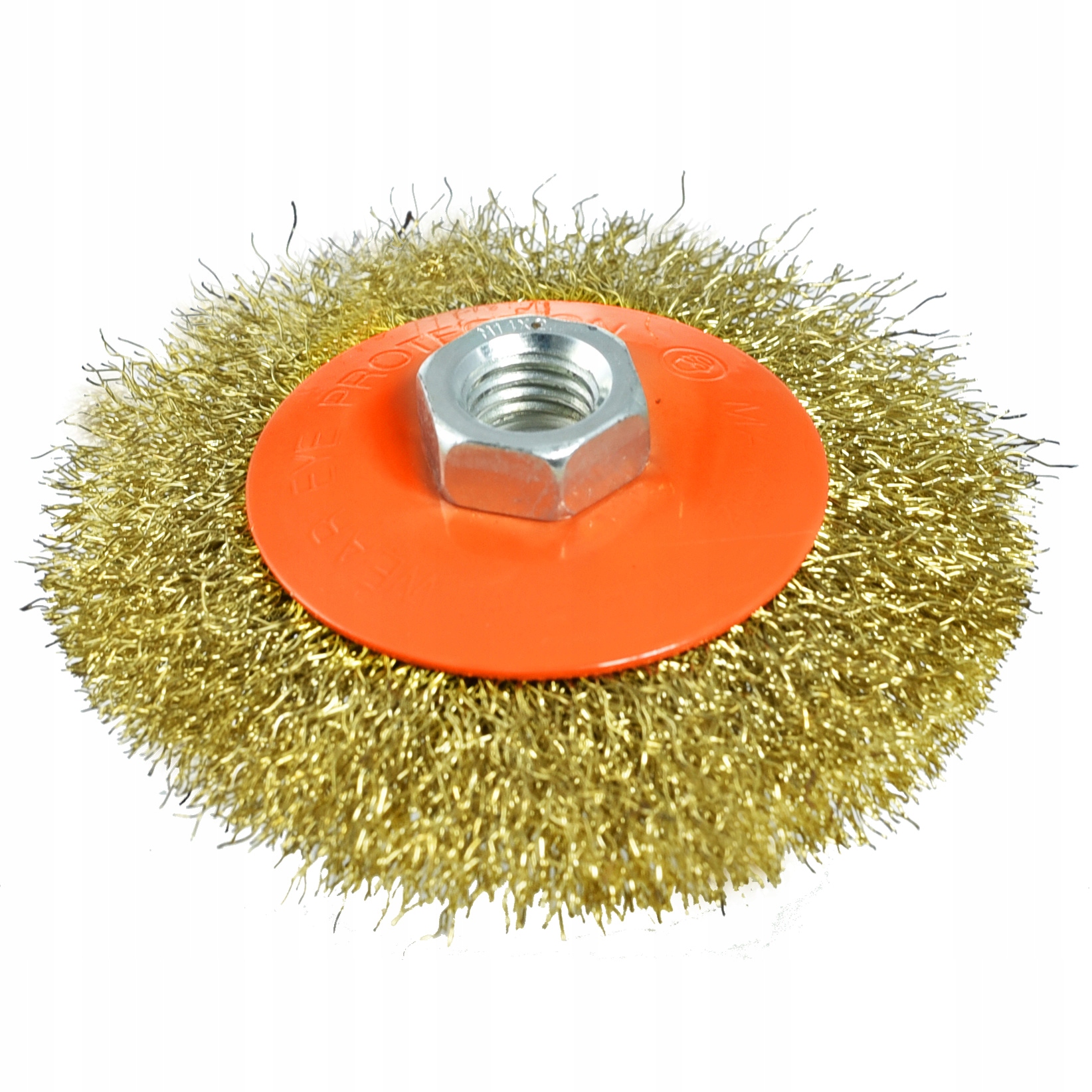 SZCZOTKA DOCZOŁOWA STOŻKOWA DRUT KARBOWANY 100 MM M14 Stan opakowania oryginalne