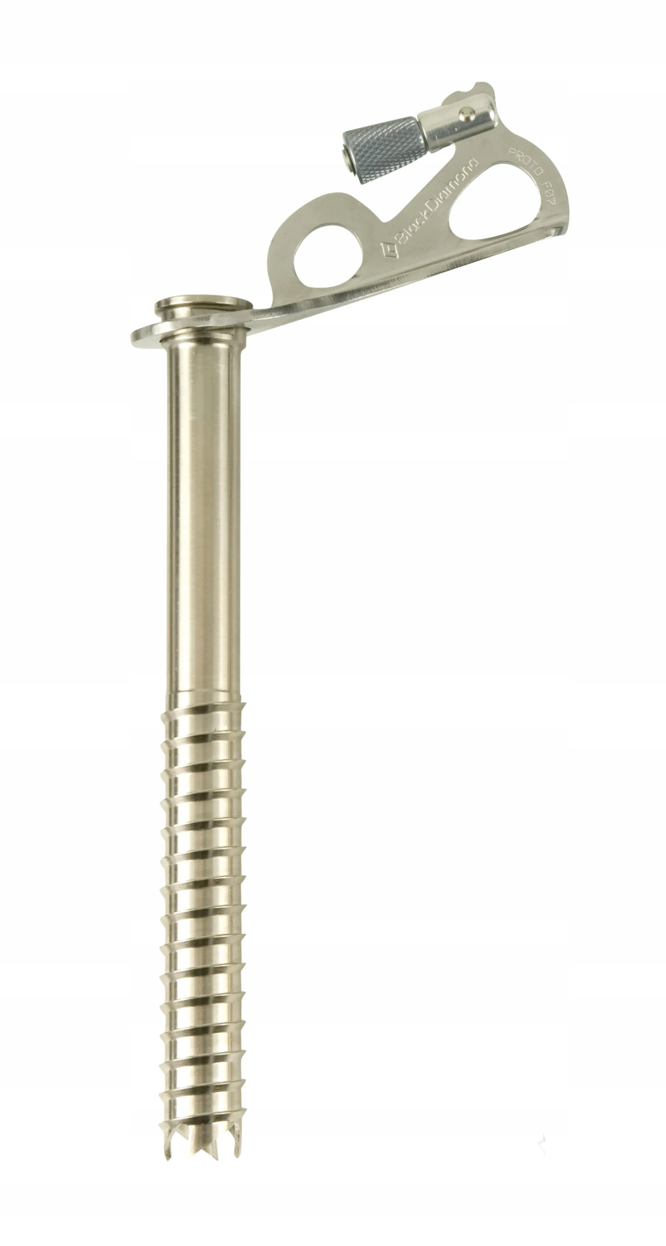 Śruba lodowa Black Diamond Express 19cm srebrna