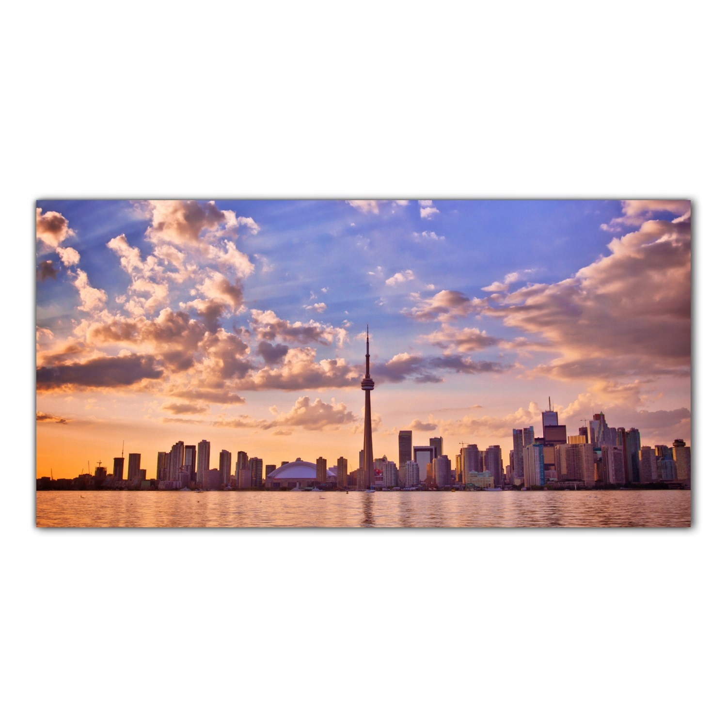 Toronto Západ Slunce 120x60 Panel tvrzené sklo