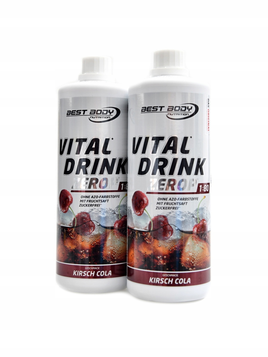 Vital drink Zerop 2 x 1000 ml višňová cola Duopack