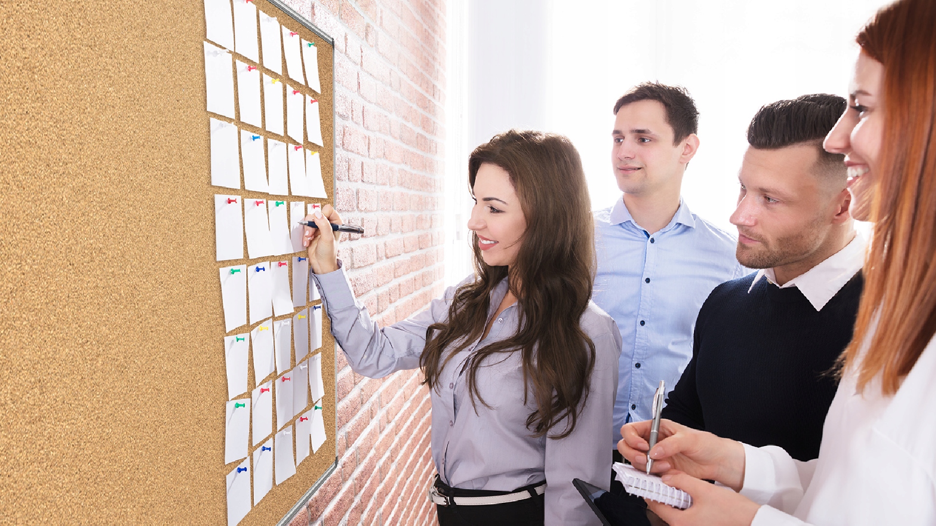 Tablica korkowa rama aluminiowa 240x100cm + gratis Marka Allboards