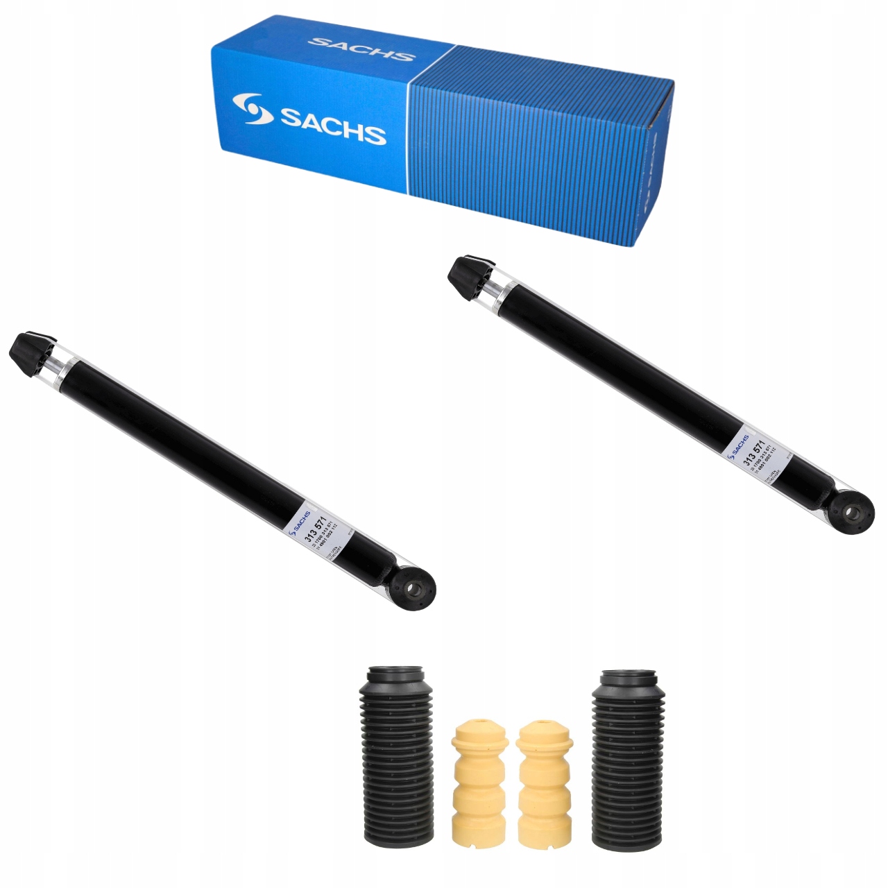 AMORTYZATORY TYŁ ODBOJE OSŁONY OPEL CORSA D FIAT GRANDE PUNTO EVO 2005-